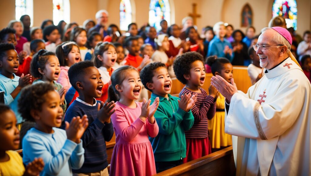 Crianças na Igreja: Acolhimento, Educação e Felicidade